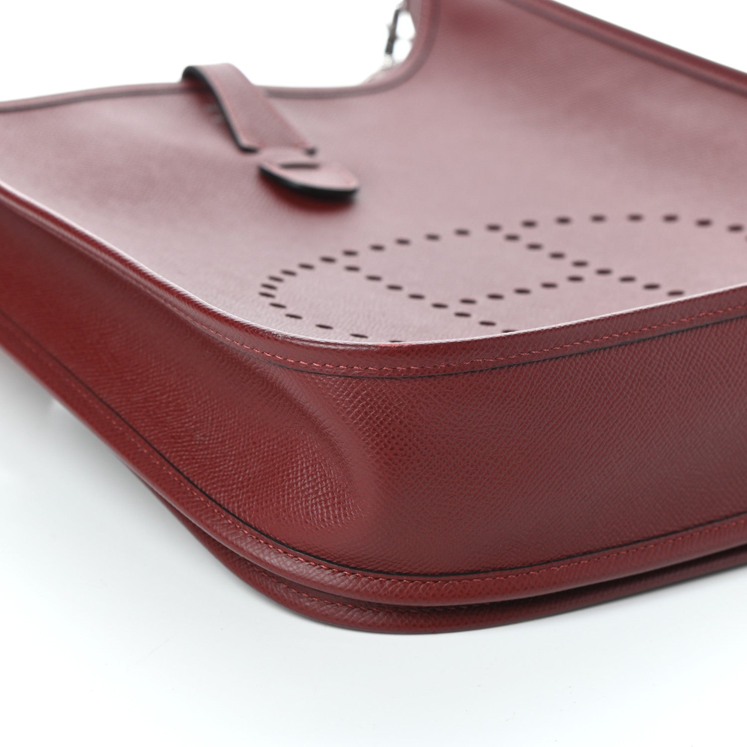 Hermes Epsom Evelyne III PM Rouge H 9 of 10