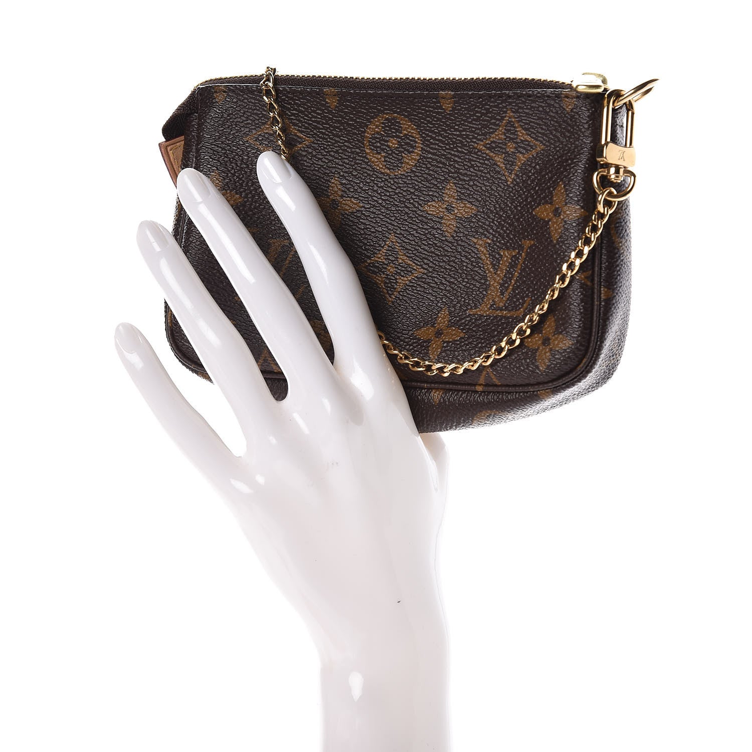 Louis Vuitton Monogram Mini Pochette Accessories 2 of 9