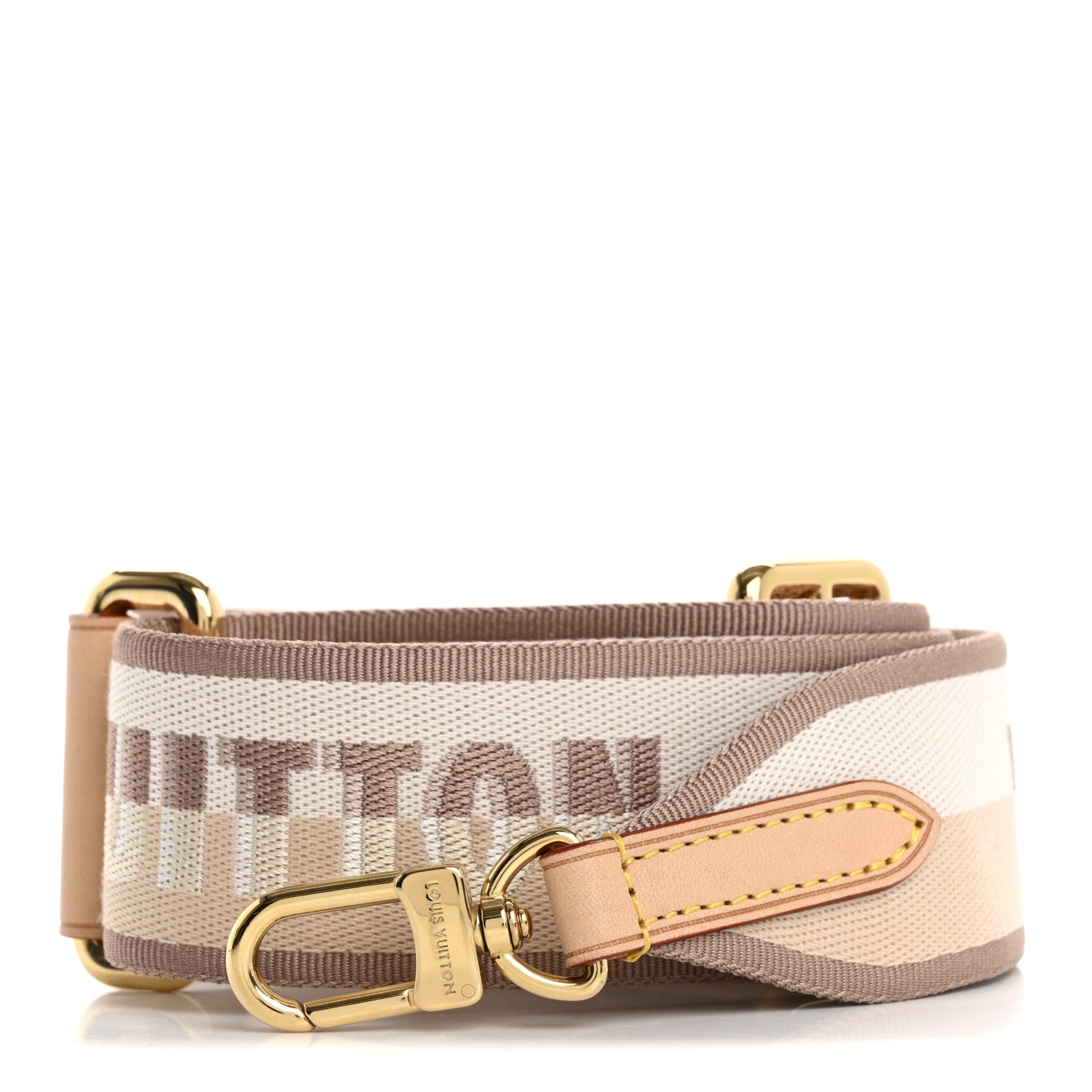 Louis Vuitton Jacquard Speedy Bandouliere 20 Shoulder Strap Beige 1 of 6