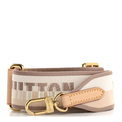 Louis Vuitton Jacquard Speedy Bandouliere 20 Shoulder Strap Beige 1 of 6