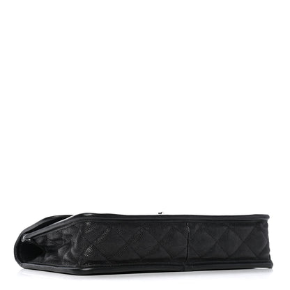 Chanel Caviar Quilted Medium French Riviera Flap Black 4 of 9
