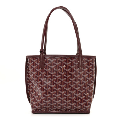 Goyard Goyardine Reversible Mini Anjou Burgundy 1 of 23