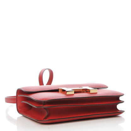 Hermes Evercolor Constance 18 Rouge Casaque 4 of 16