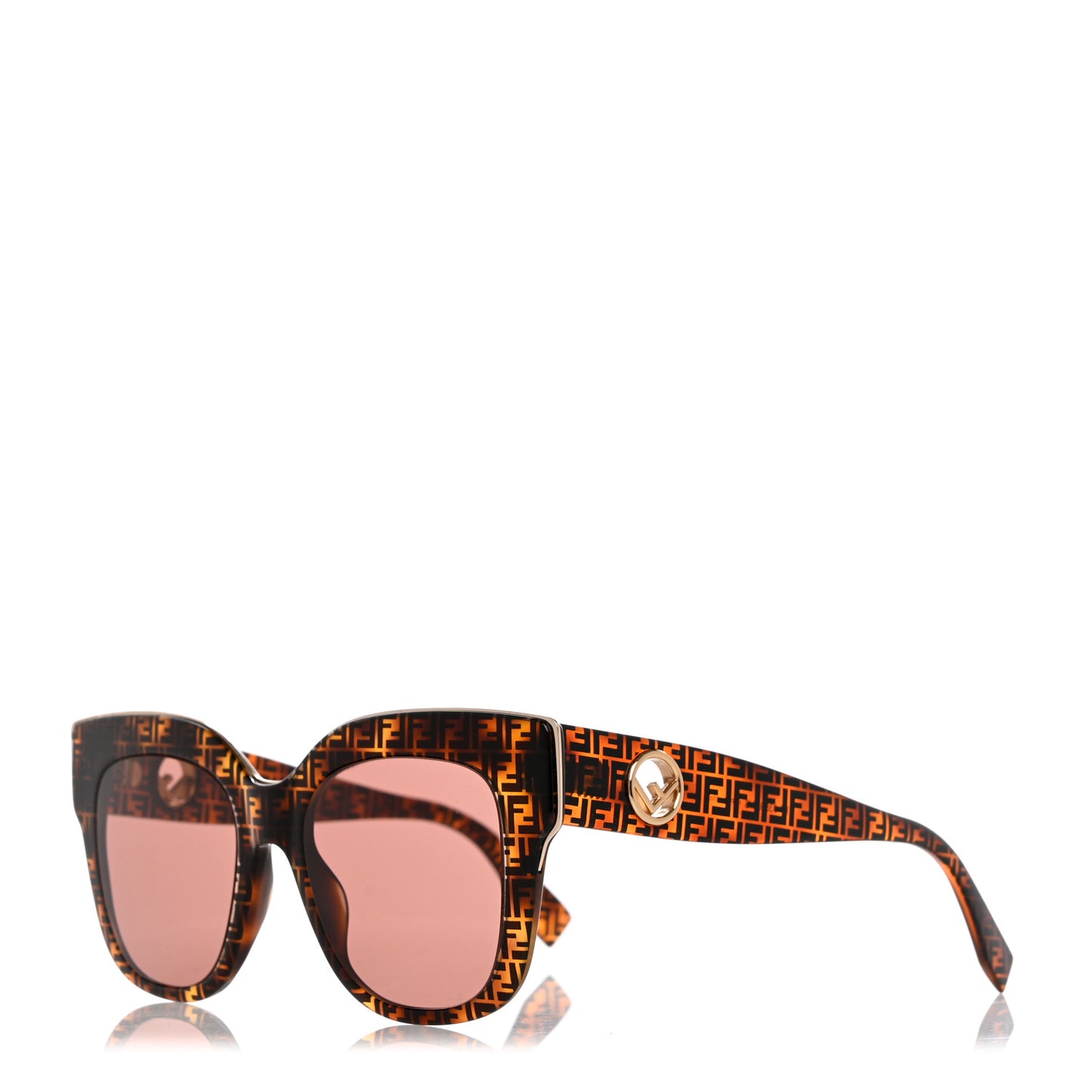 Acetate F is Fendi 51mm Cat Eye Sunglasses FF 0359/S Tortoise Camouflage