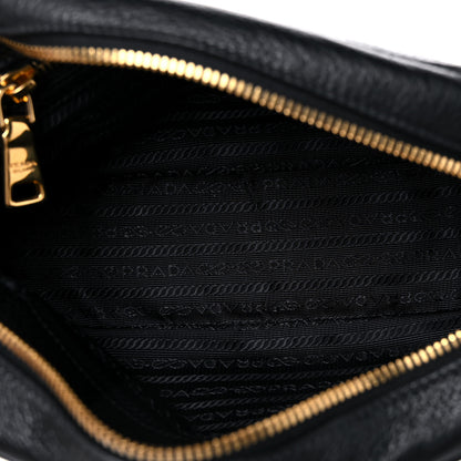 Prada Vitello Daino Camera Crossbody Black 5 of 10