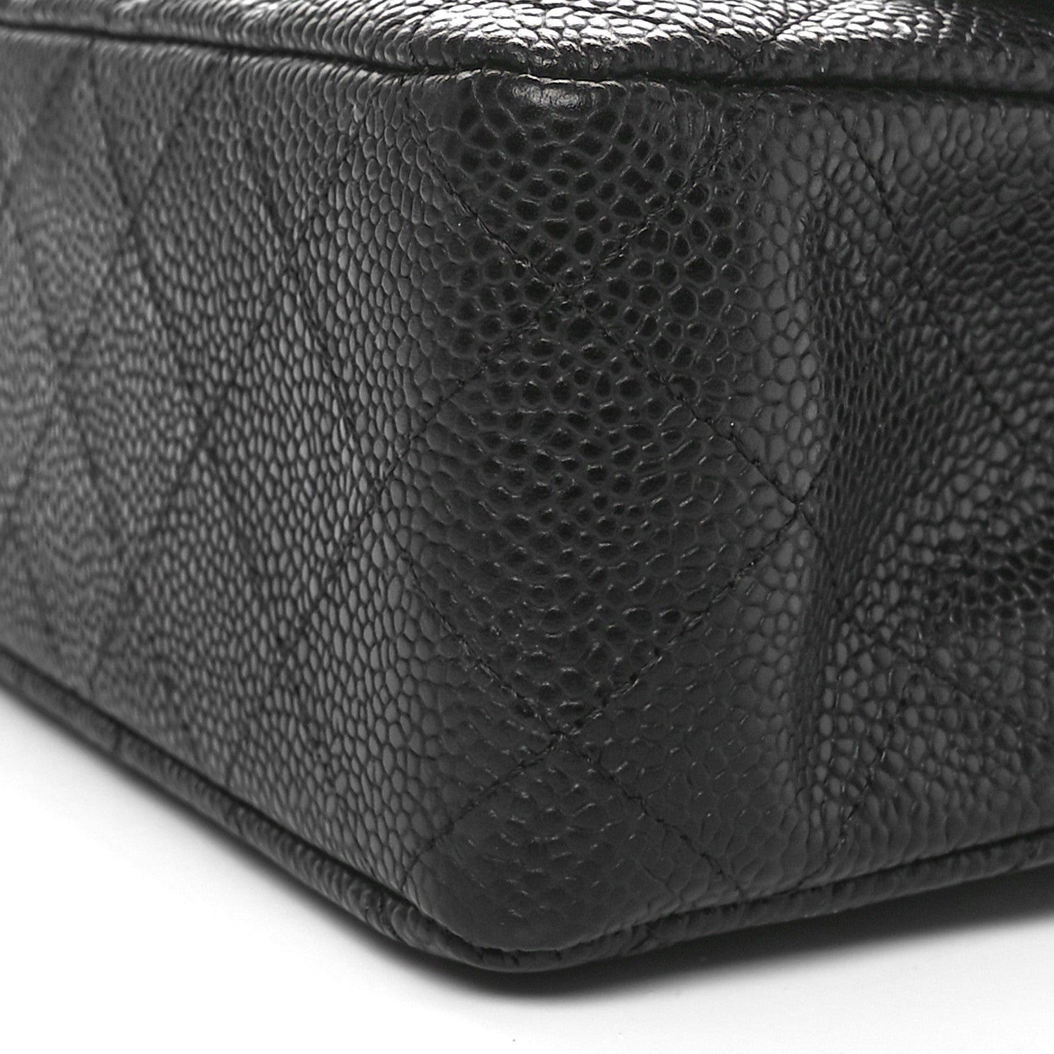 Chanel Caviar Quilted Medium Double Flap Black 10 of 10