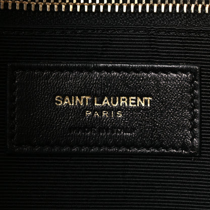 Saint Laurent Grained Calfskin Small Sac De Jour Dark Brown 6 of 11