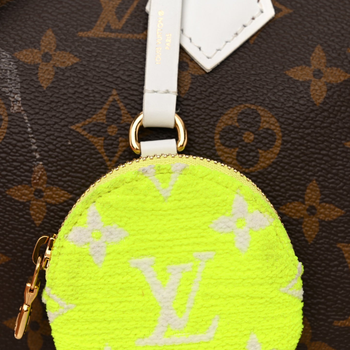 Monogram LV Match Speedy Bandouliere 25 White