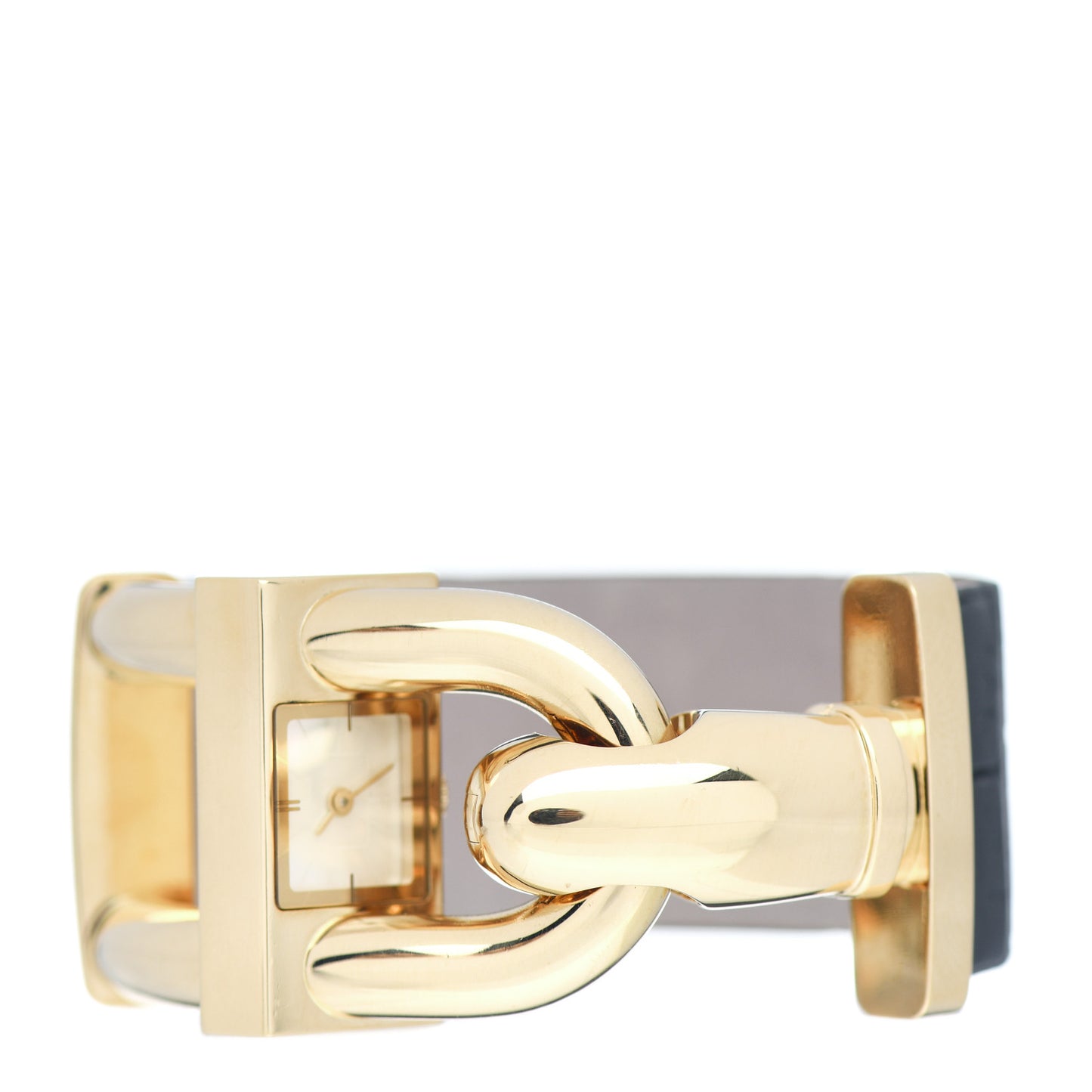 18K Yellow Gold Alligator 26mm Cadenas Quartz Watch