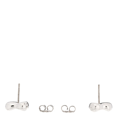 Tiffany Sterling Silver 11mm Elsa Peretti Bean Earrings 3 of 5