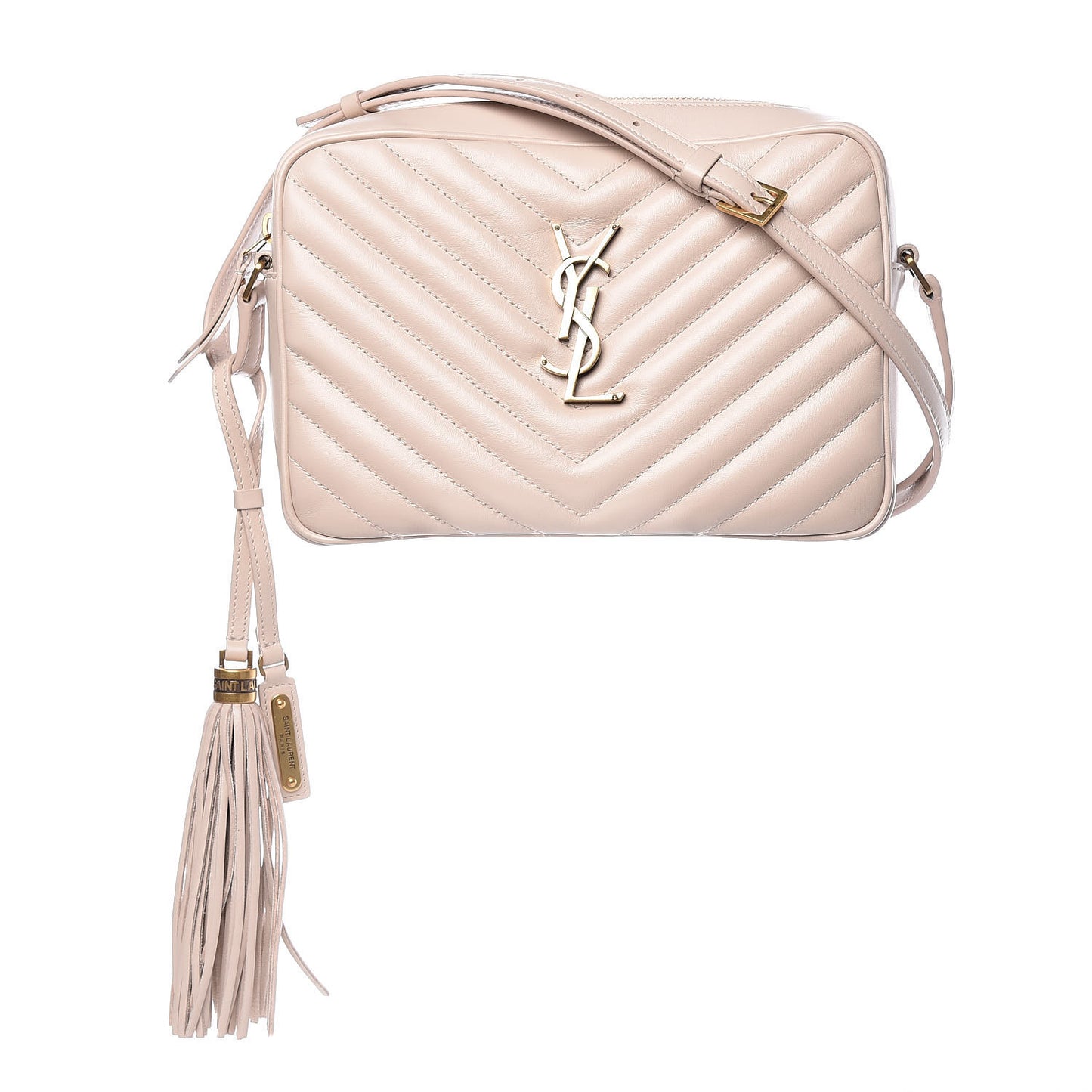 Calfskin Matelasse Monogram Lou Camera Bag Washed Light Pink