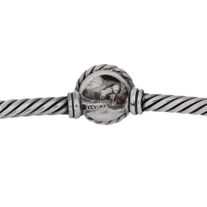 David Yurman Sterling Silver Amethyst 3mm Chatelaine Bracelet 3 of 3