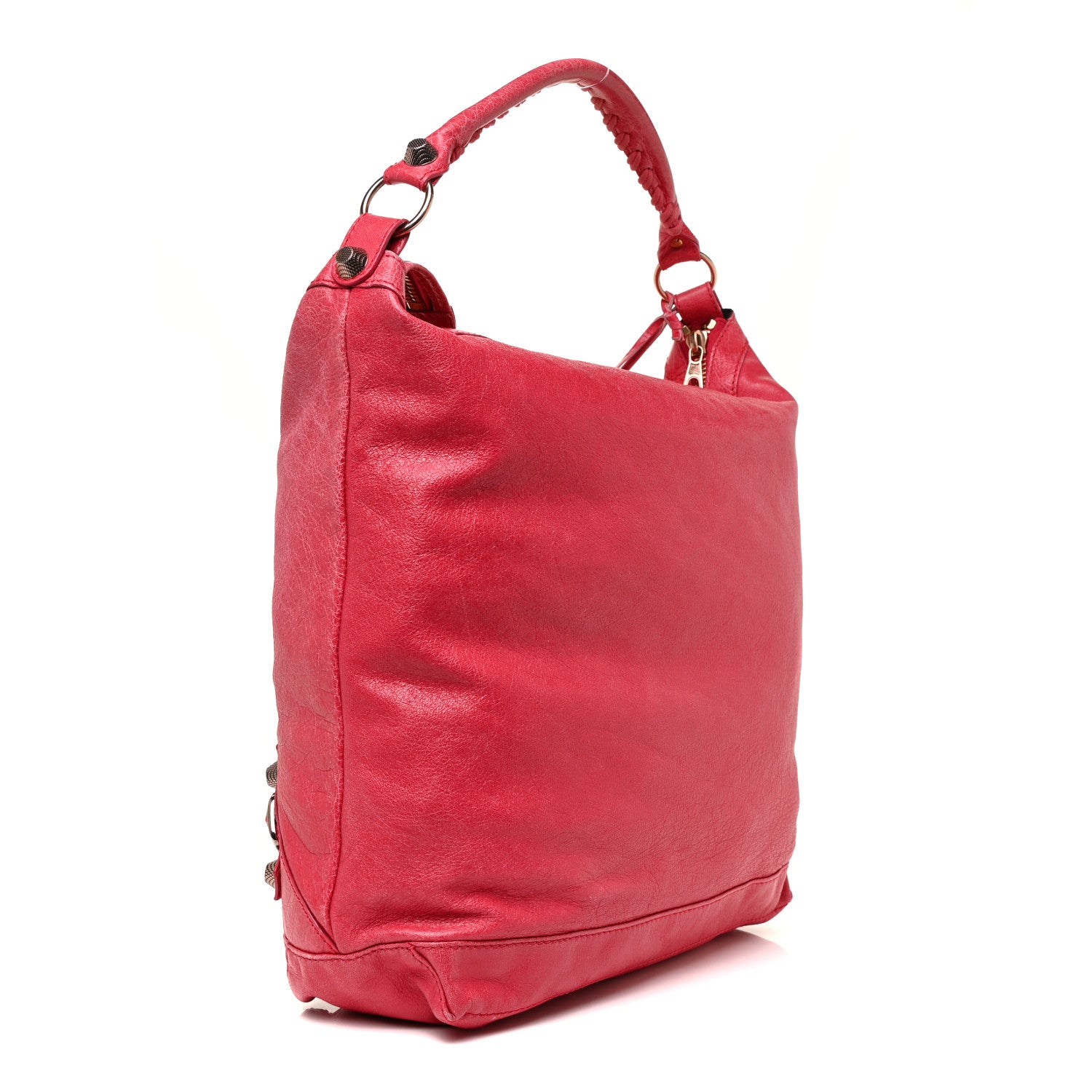 Balenciaga Agneau Giant 12 Rose Gold Hardware Day Hobo Rose Thulian 4 of 24