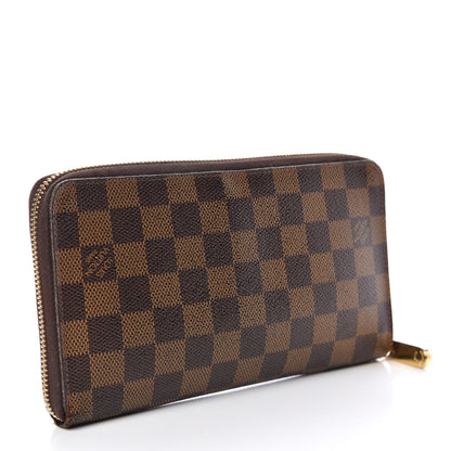 Louis Vuitton Damier Ebene Zippy Organizer Wallet 3 of 11