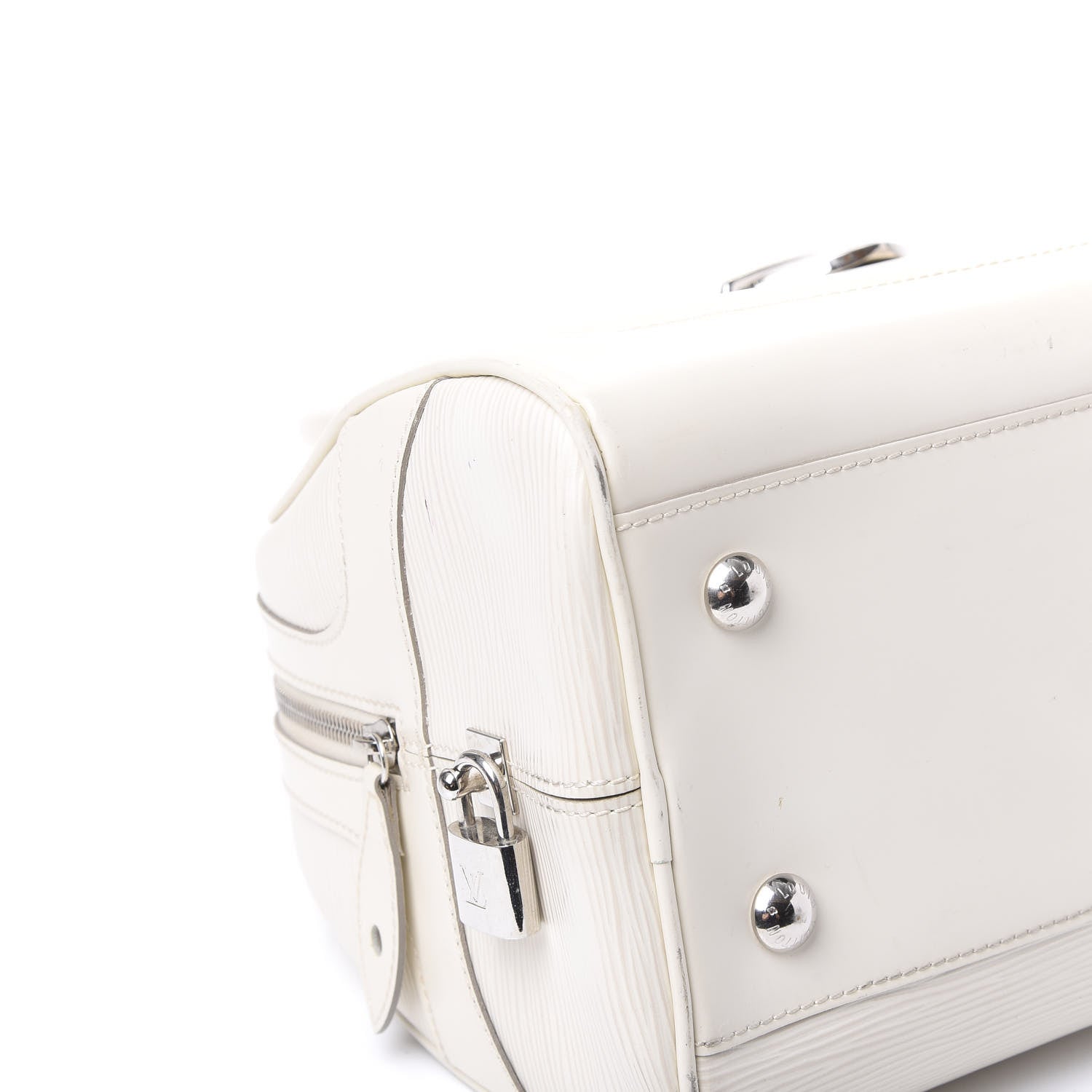 Louis Vuitton Epi Bowling Montaigne GM Ivory 5 of 12