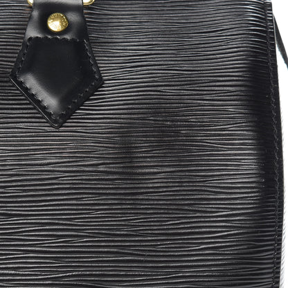Louis Vuitton Epi Speedy 25 Black 13 of 13