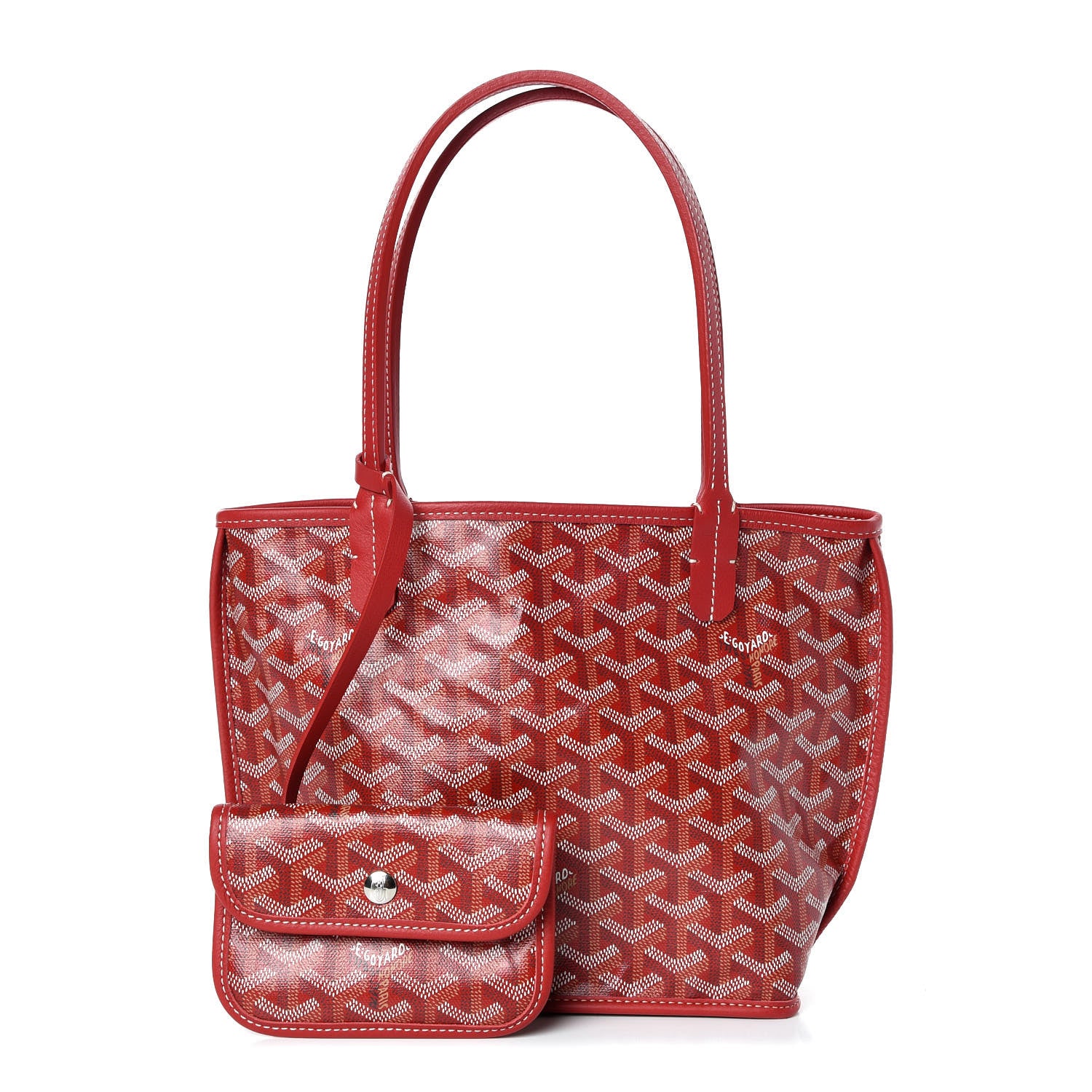 Goyard Goyardine Reversible Mini Anjou Red 383710 – FASHIONPHILE Goyard Goyardine Reversible Mini Anjou Red 383710 – FASHIONPHILE