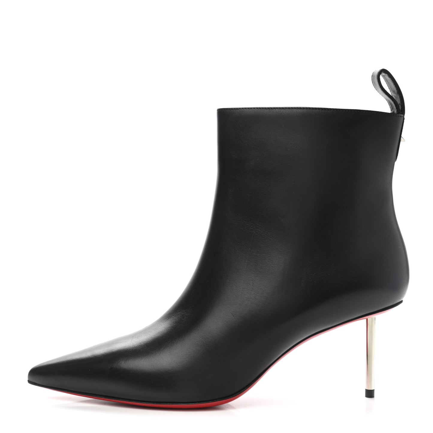 Calfskin Galvafiori Epic Ankle Boots 40 Black