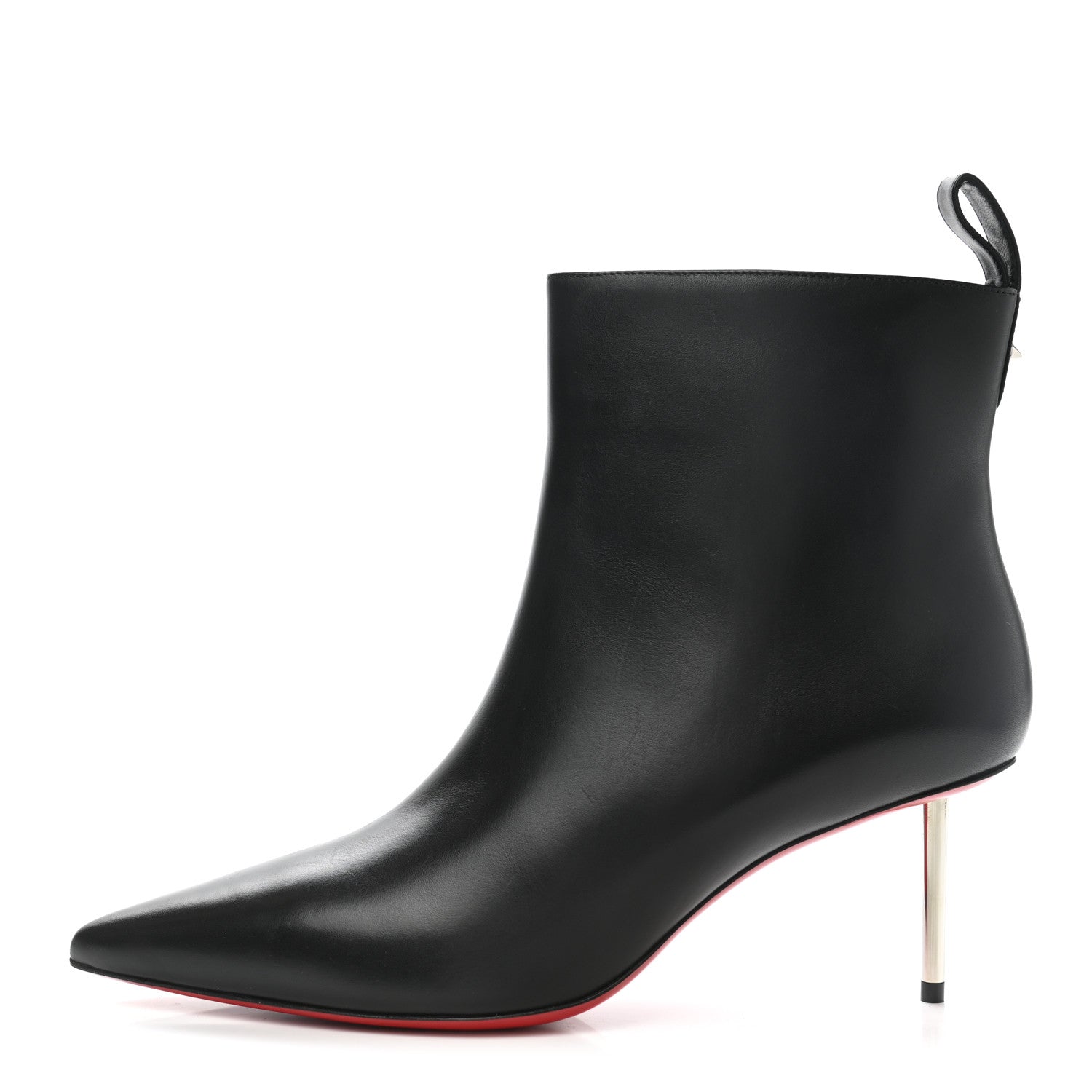 Christian Louboutin Calfskin Galvafiori Epic Ankle Boots 40 Black 1 of 7