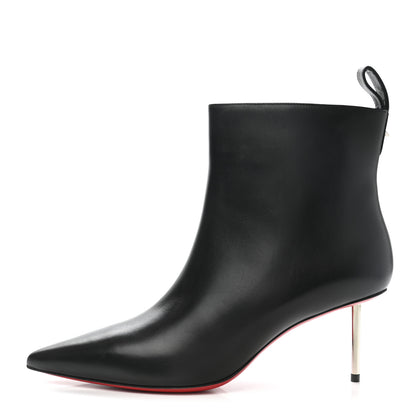 Christian Louboutin Calfskin Galvafiori Epic Ankle Boots 40 Black 1 of 7