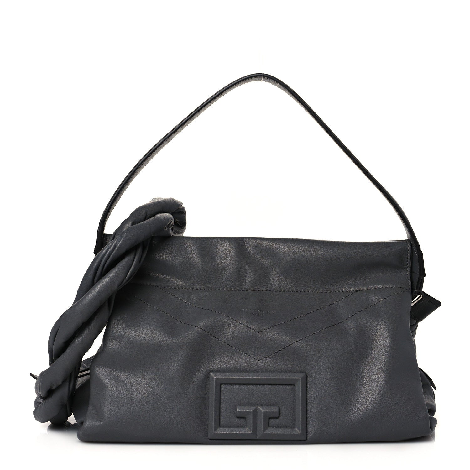 Givenchy Calfskin Medium ID93 Satchel Storm Grey 1 of 10