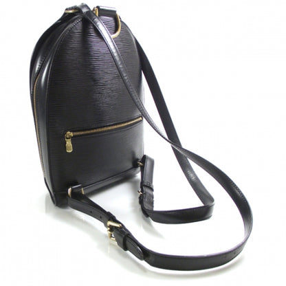 Louis Vuitton Epi Mabillon Backpack Black 3 of 9