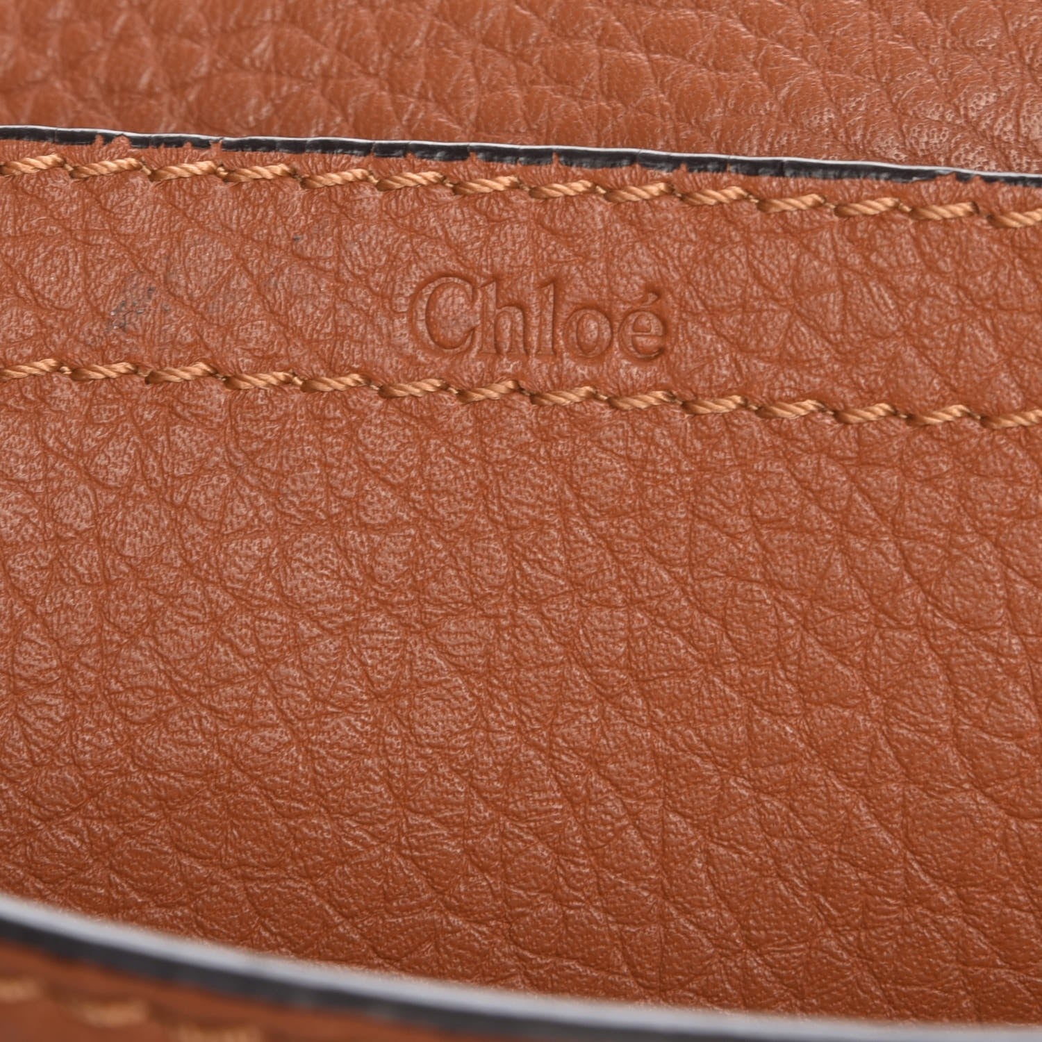 Chloe Calfskin Medium Marcie Round Crossbody Bag Tan 6 of 8