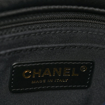 Chanel Tweed Diamond Threaded Mini Square Pearl Crush Flap Black Multicolor 6 of 10