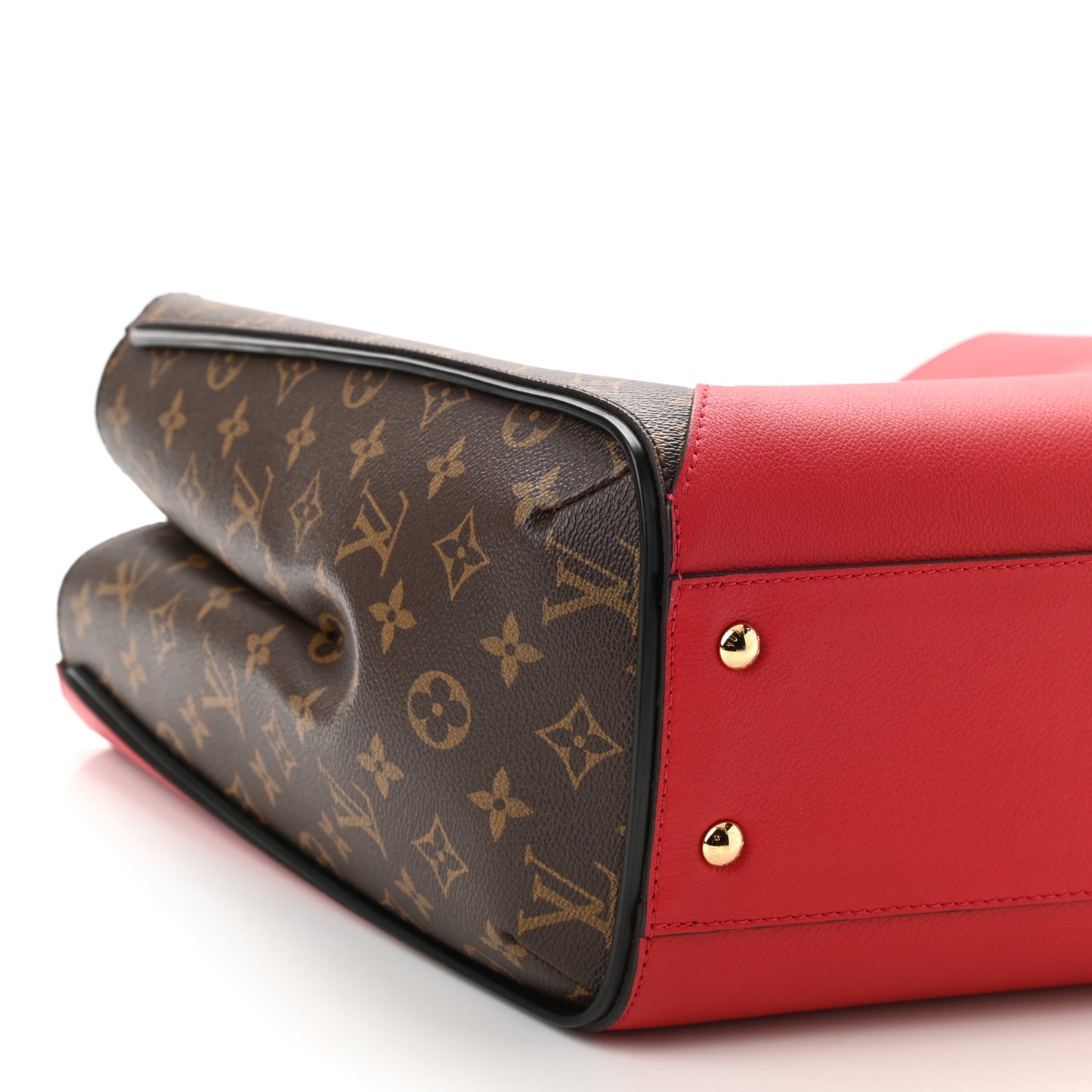 Calfskin Monogram Kimono Tote Cherry