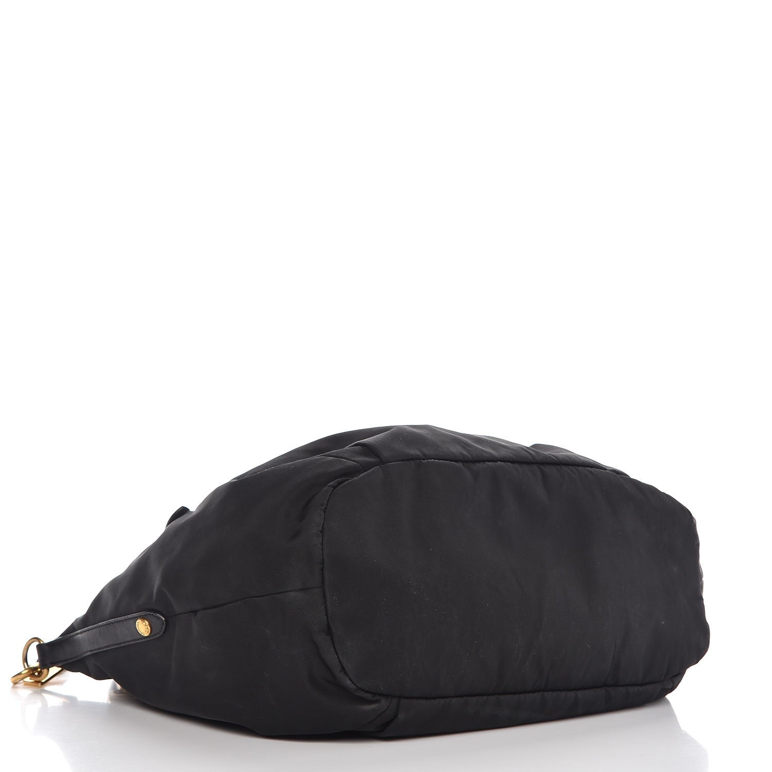 Prada Tessuto Nylon Nappa Shoulder Bag Black 5 of 12