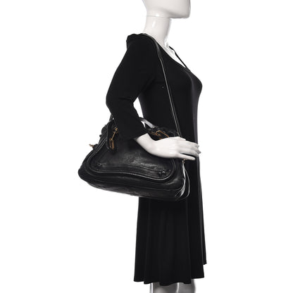 Chloe Calfskin Large Paraty Navy 2 of 14