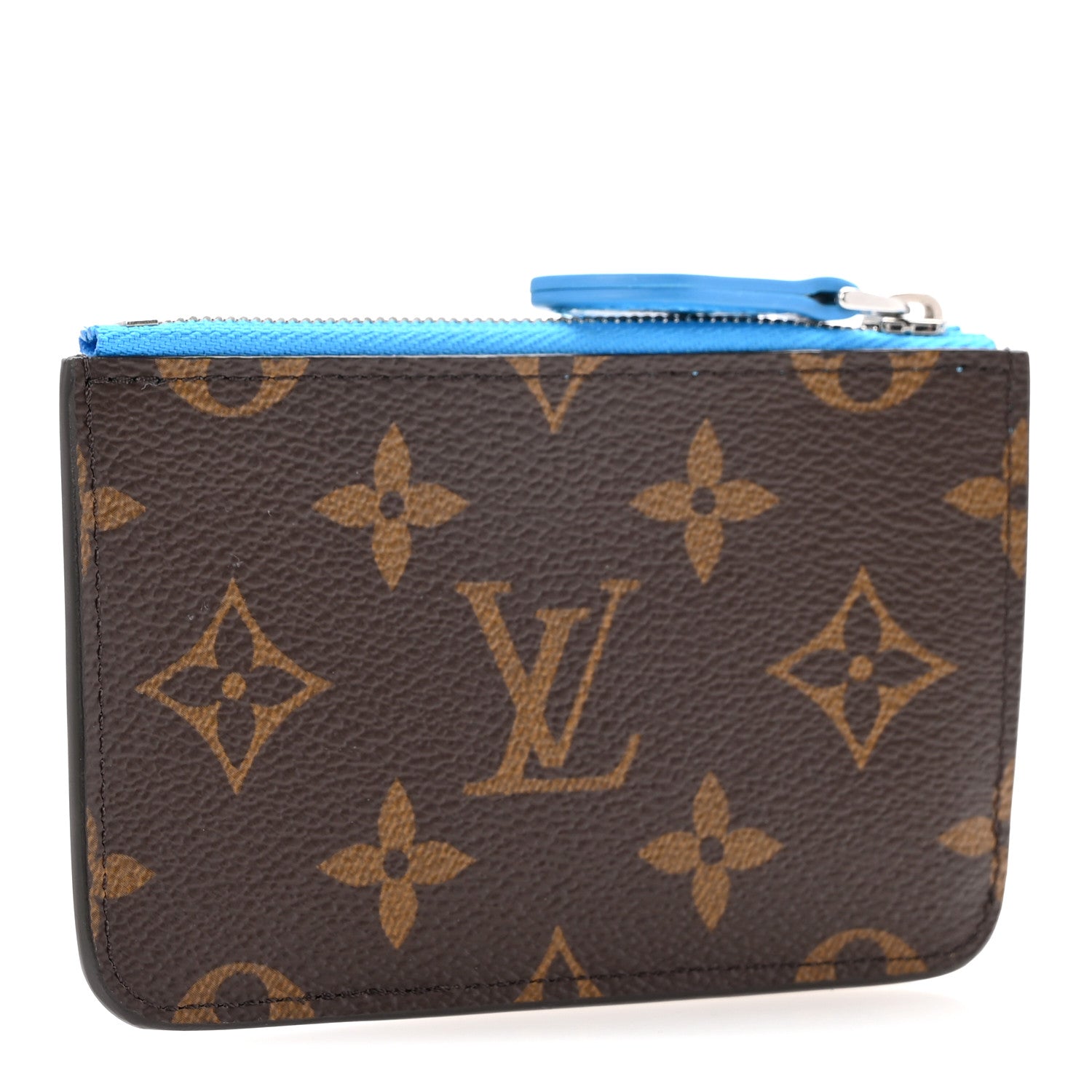 Louis Vuitton Monogram Zipped Romy Card Holder Gaston Blue 3 of 7