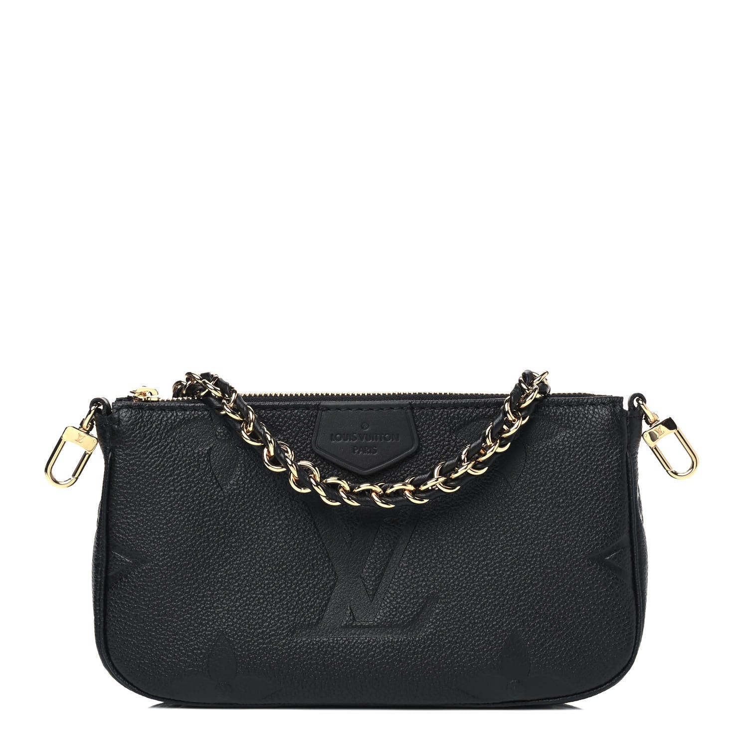 Louis Vuitton Empreinte Monogram Giant Multi Pochette Accessories Small Pochette Black 1 of 4