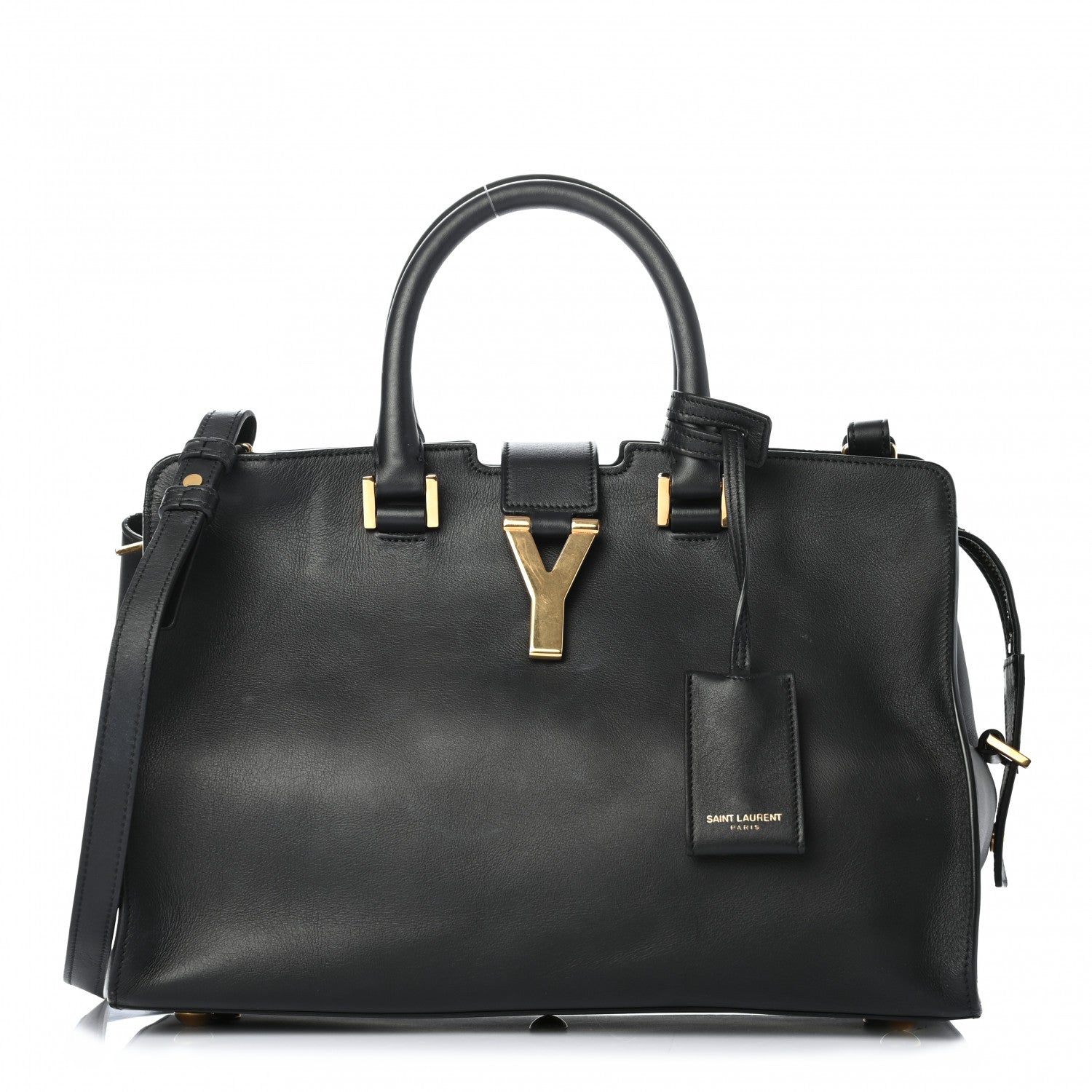 Saint Laurent Calfskin Small Classic Y Cabas Black 1 of 10