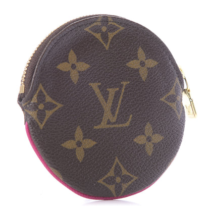 Louis Vuitton Monogram 2018 Christmas Animation Round Coin Purse 2 of 7
