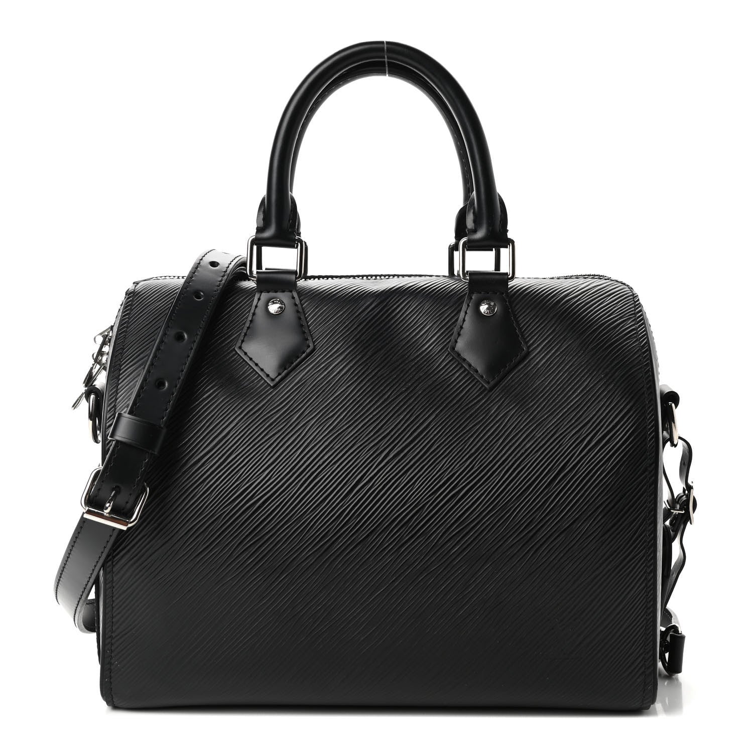 Louis Vuitton Epi Speedy Bandouliere 25 Black 1 of 4