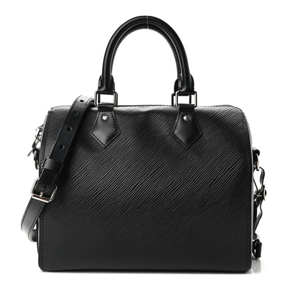 Louis Vuitton Epi Speedy Bandouliere 25 Black 1 of 4