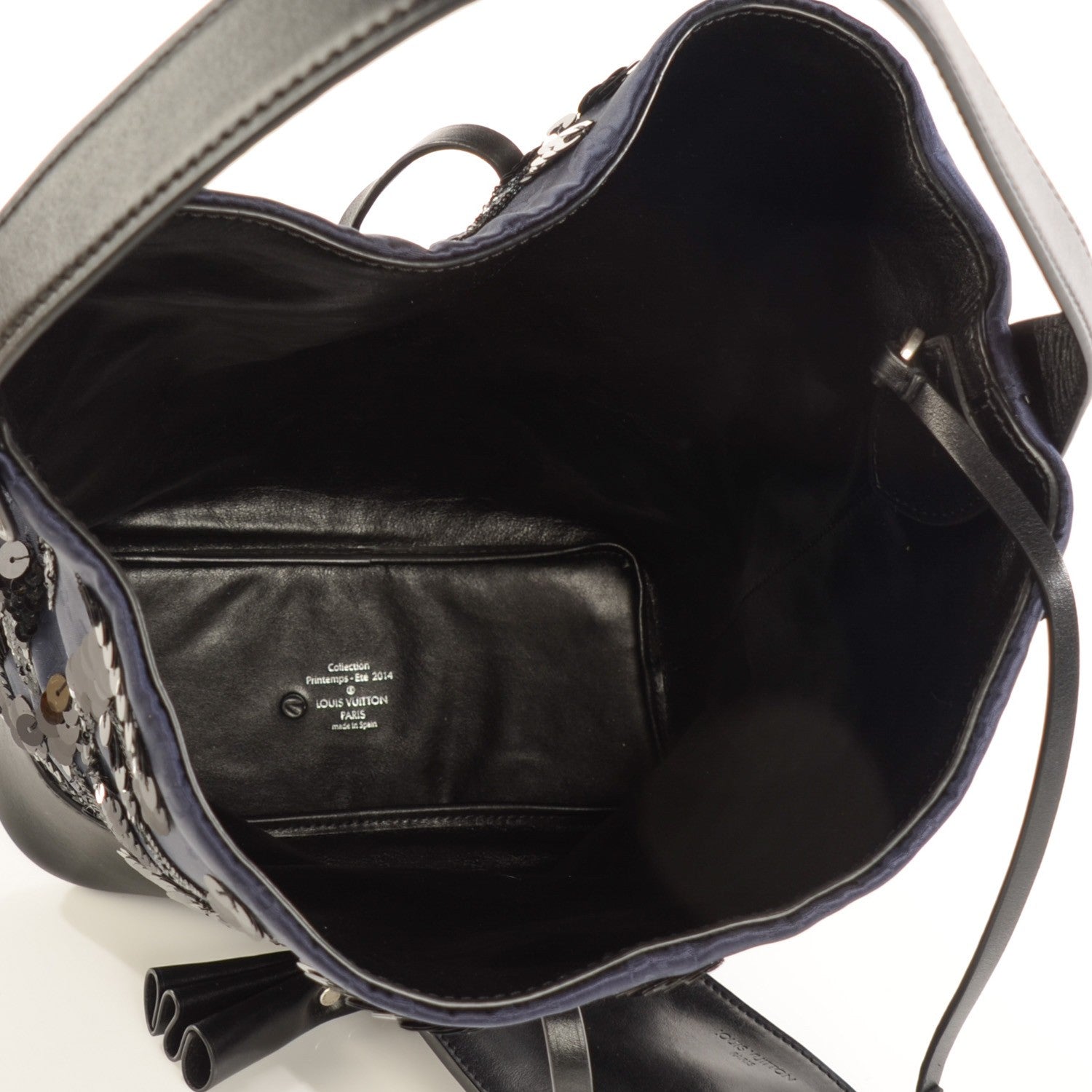 Louis Vuitton Monogram Jacquard Sequin NN14 Spotlight GM Navy 6 of 9