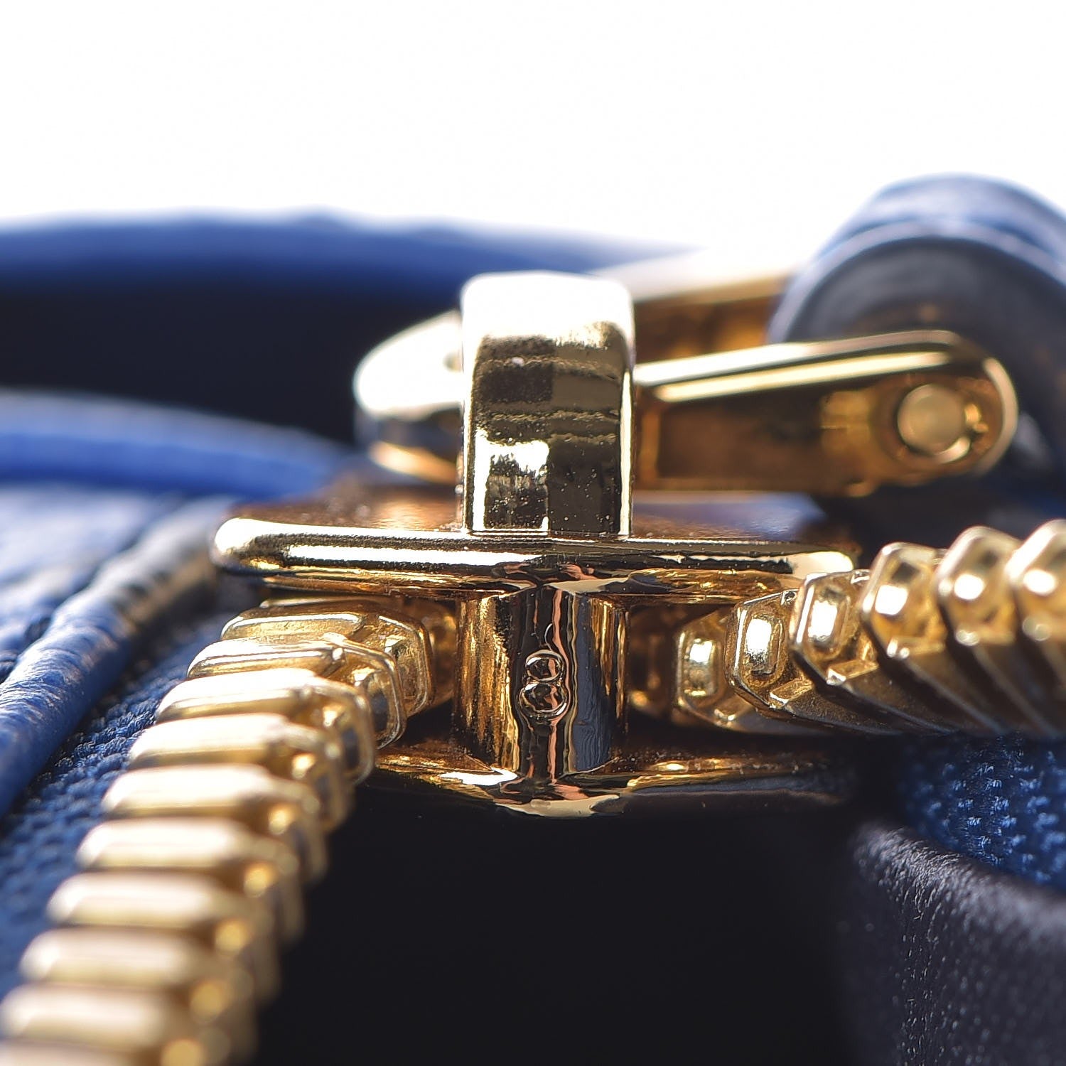 MCM Visetos Studded Medium Stark Backpack White Blue 17 of 20