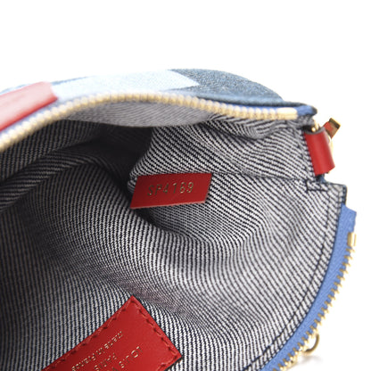 Louis Vuitton Denim Multi Pochette Accessories Mini Pochette 9 of 10