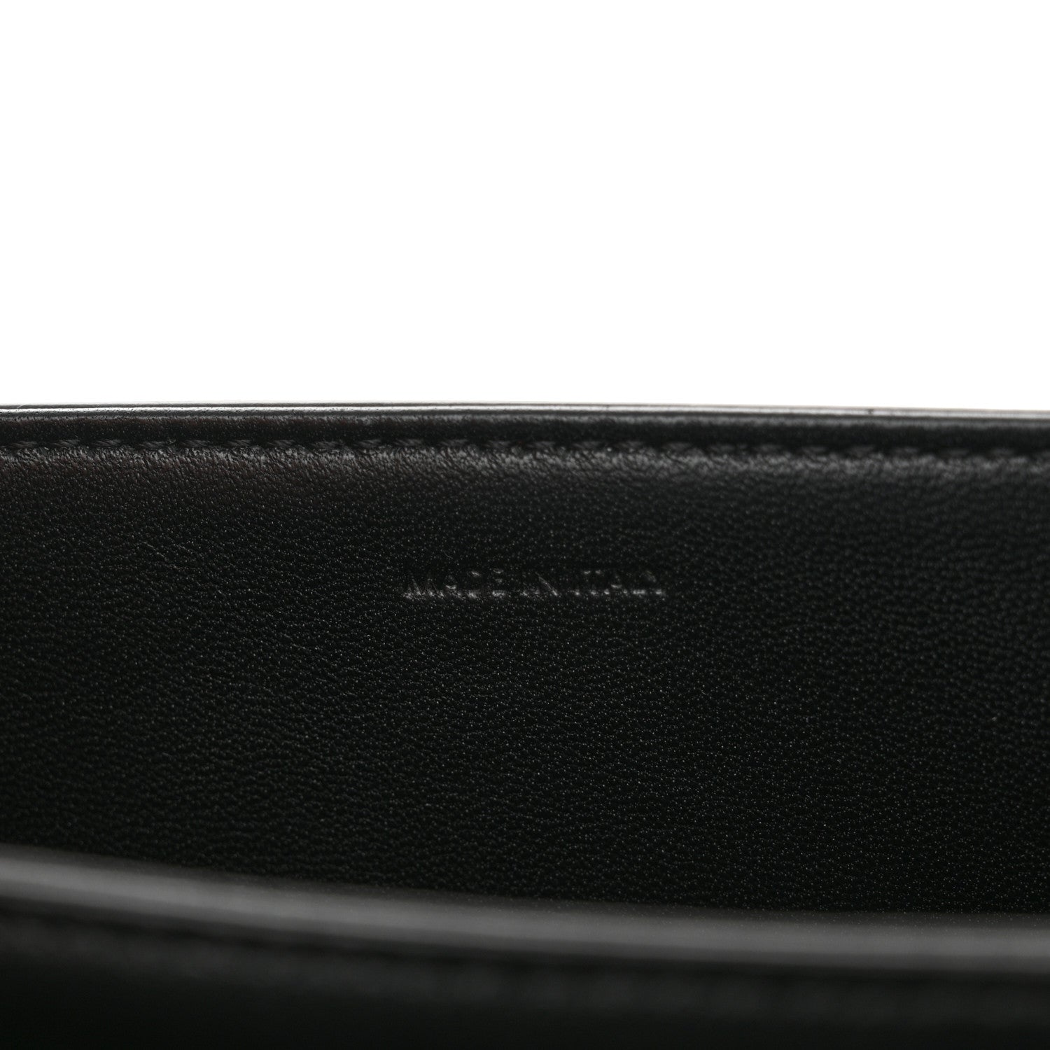 Celine Shiny Calfskin Medium Triomphe Black 8 of 12