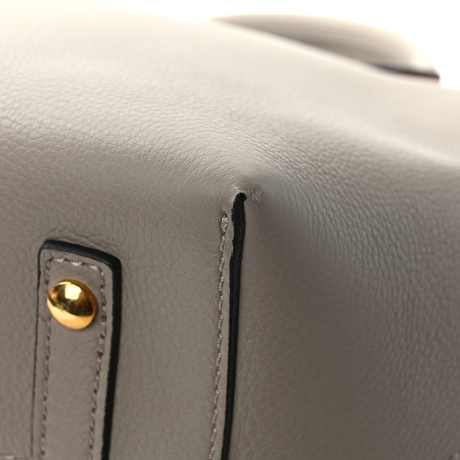 Burberry Soft Grain Calfskin Medium Belt Bag Mineral Grey 9 of 9