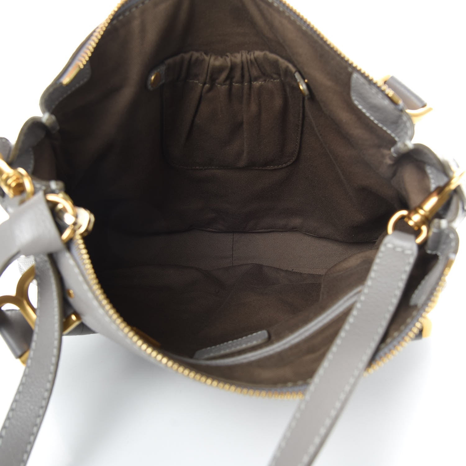 Chloe Calfskin Medium Marcie Satchel Cashmere Grey 5 of 10