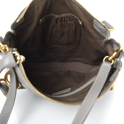 Chloe Calfskin Medium Marcie Satchel Cashmere Grey 5 of 10