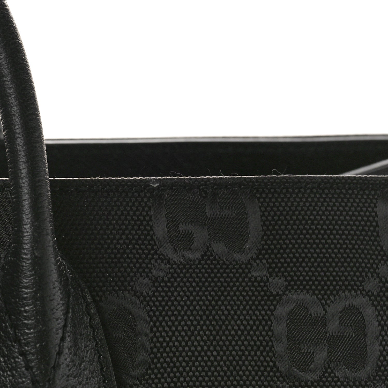Gucci Econyl Nylon Monogram Large Off The Grid Tote Bag Black 11 of 11
