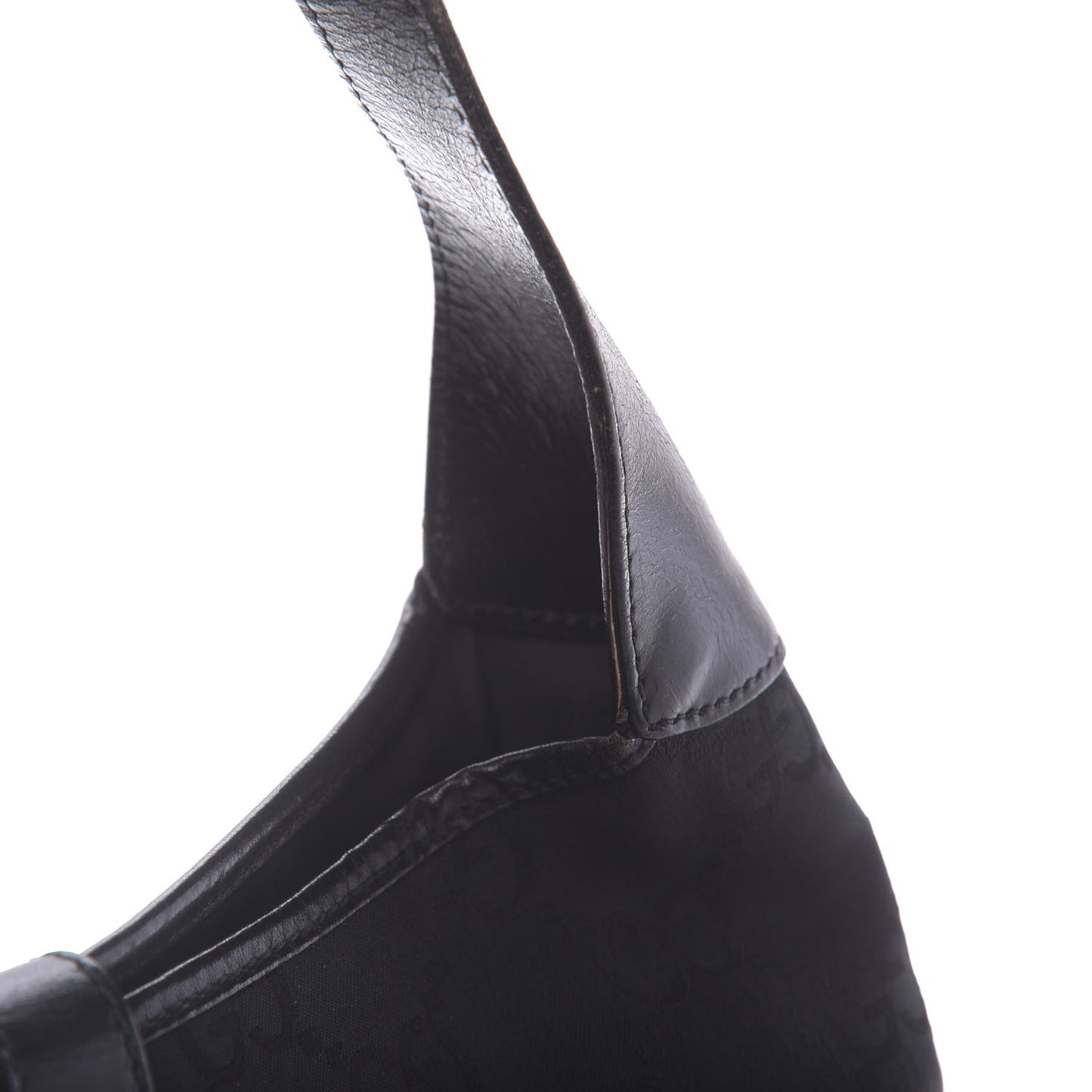 Monogram Small Jackie O Hobo Black