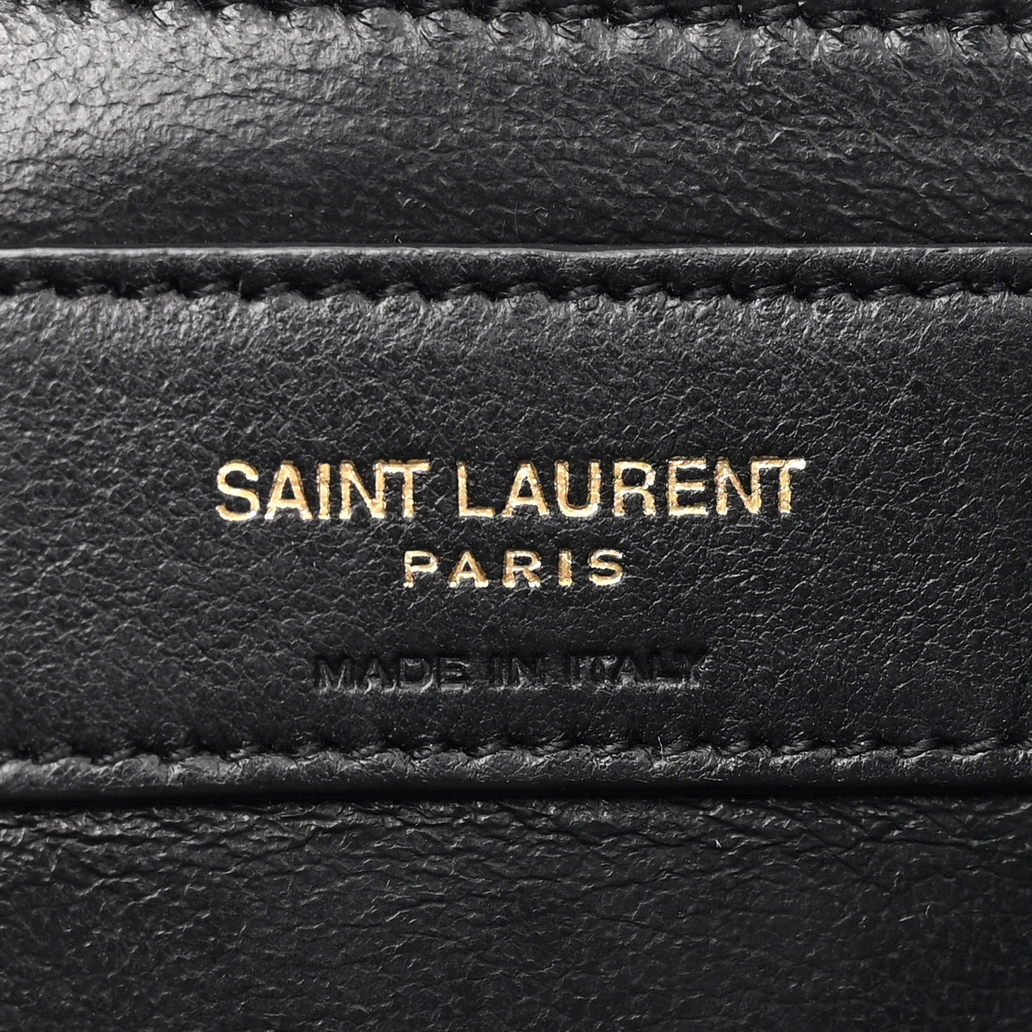 Lambskin Quilted Monogram Mini Nolita Black