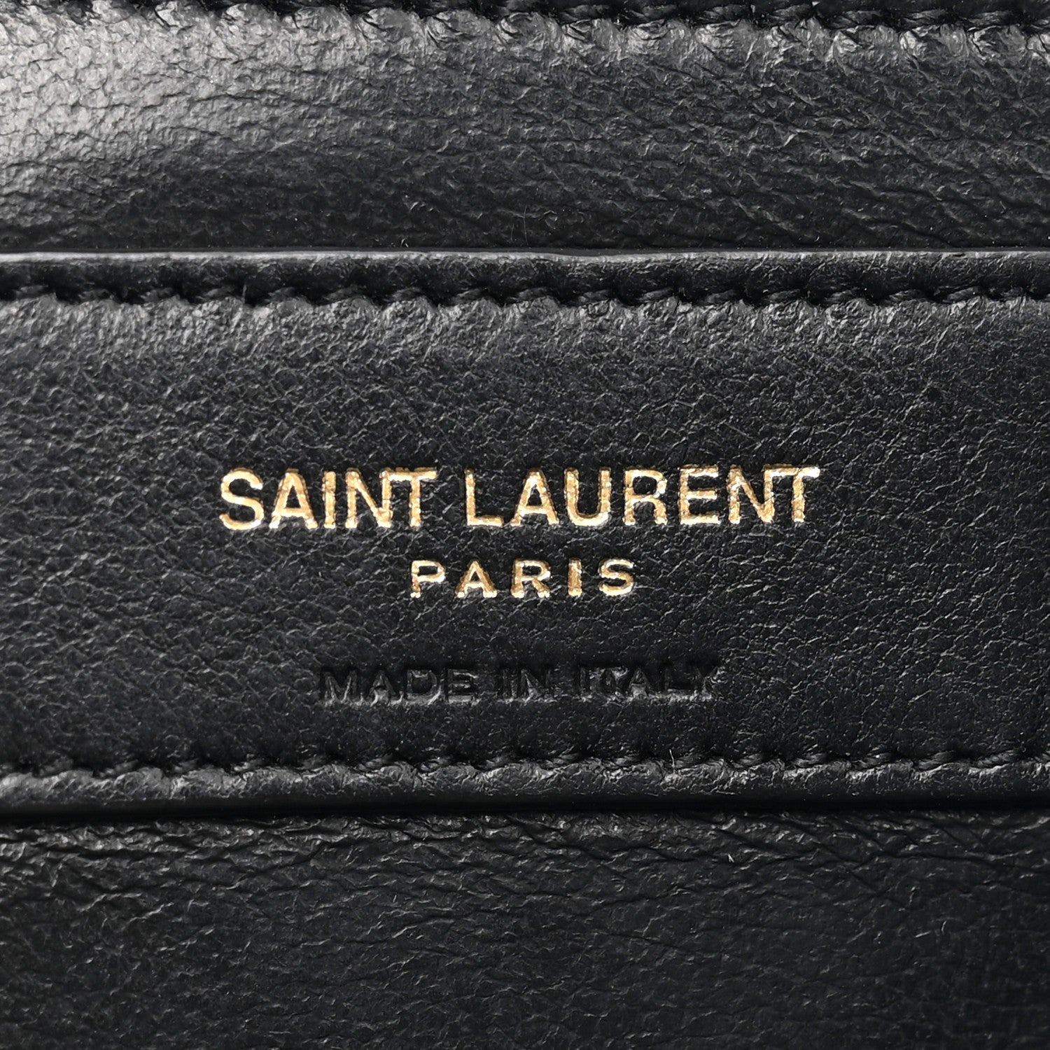 Saint Laurent Lambskin Quilted Monogram Mini Nolita Black 6 of 10