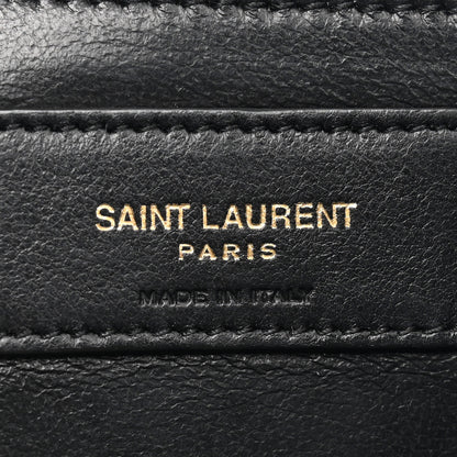 Saint Laurent Lambskin Quilted Monogram Mini Nolita Black 6 of 10