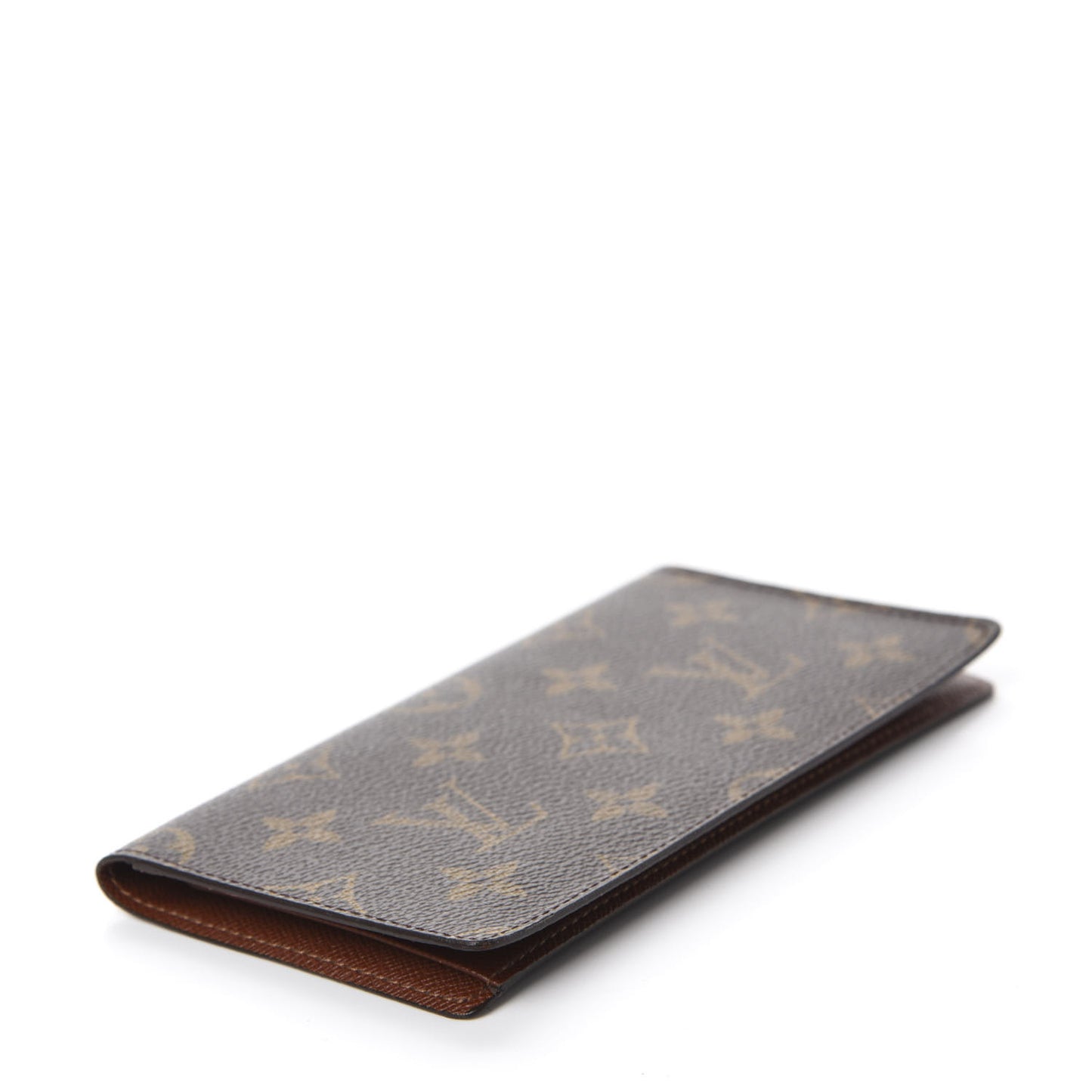 Monogram Checkbook Holder Wallet